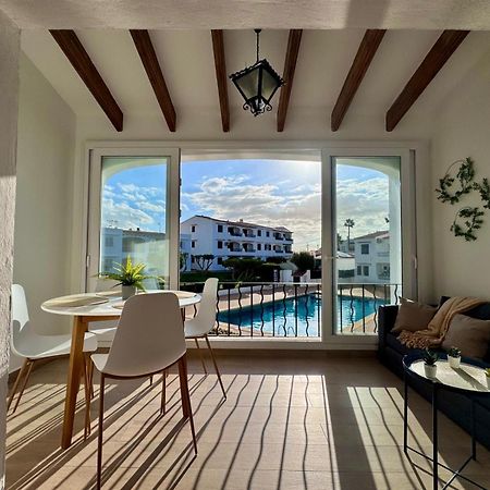Precioso Apartamento Residencial Con Piscina Cala En Porter  Exterior foto